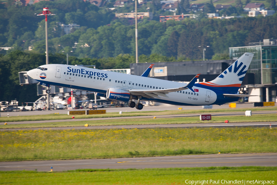 SunExpress Boeing 737-8HC (TC-SEU) | Photo 244548
