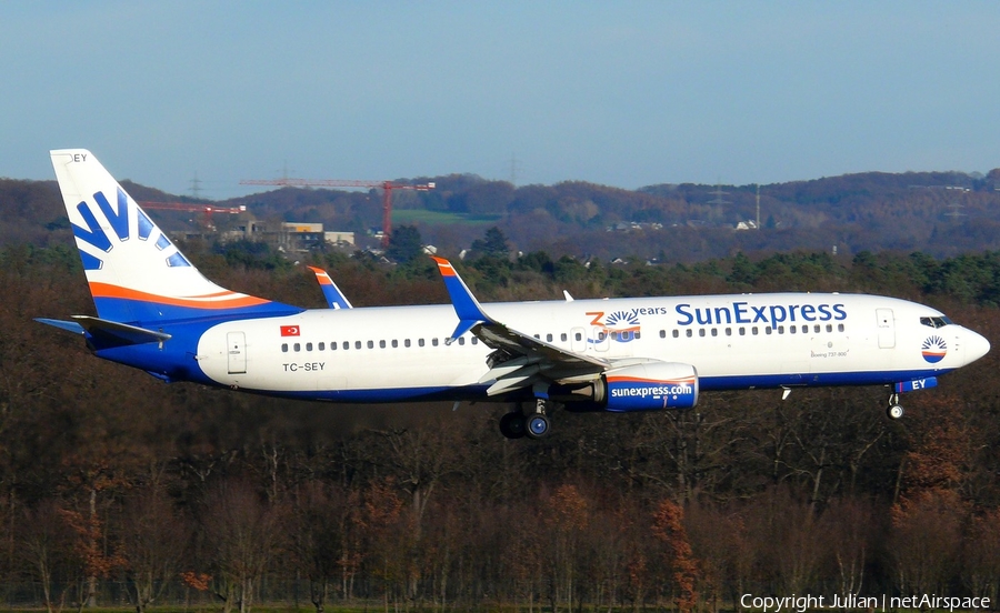 SunExpress Boeing 737-8HC (TC-SEY) | Photo 416423