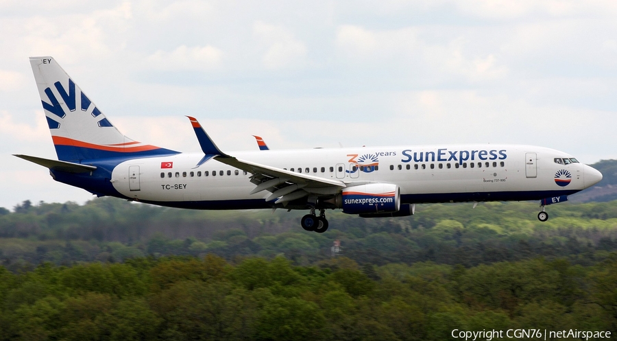 SunExpress Boeing 737-8HC (TC-SEY) | Photo 447338