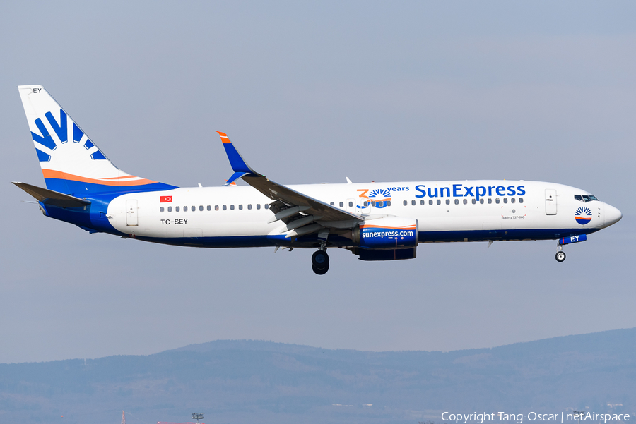 SunExpress Boeing 737-8HC (TC-SEY) | Photo 500387