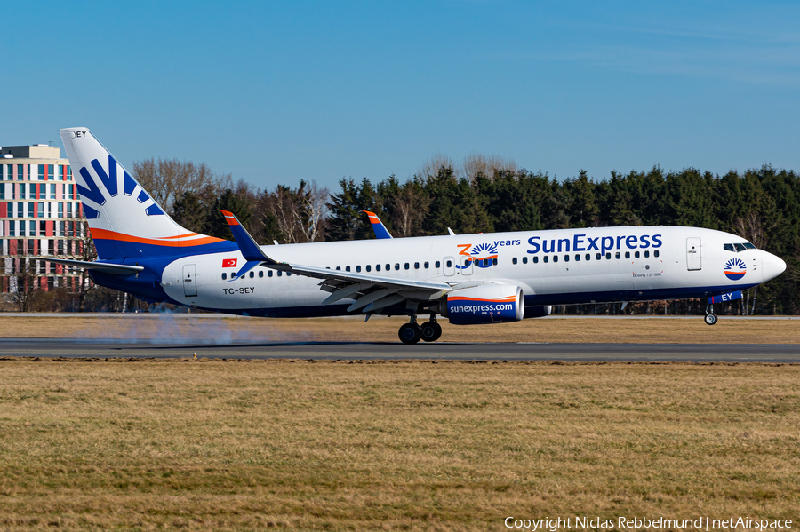 SunExpress Boeing 737-8HC (TC-SEY) | Photo 431788