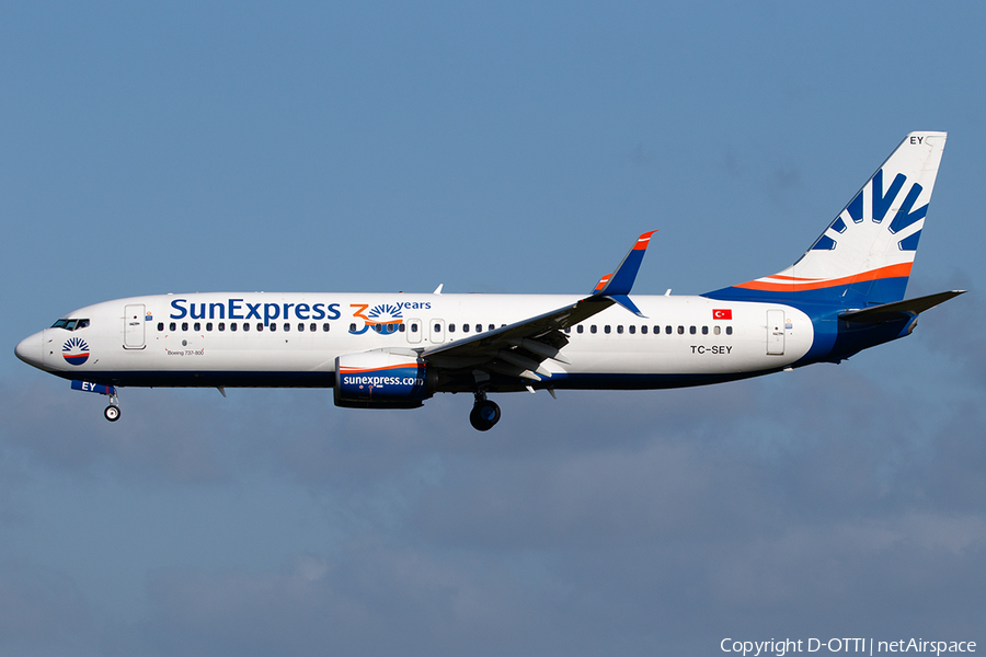 SunExpress Boeing 737-8HC (TC-SEY) | Photo 443956