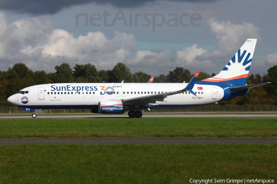 SunExpress Boeing 737-8HC (TC-SEY) | Photo 529755