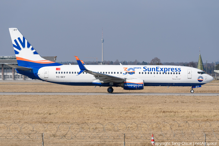 SunExpress Boeing 737-8HC (TC-SEY) | Photo 565442