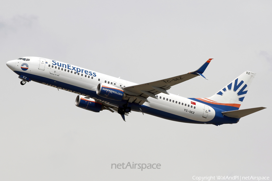 SunExpress Boeing 737-8HC (TC-SEZ) | Photo 522648