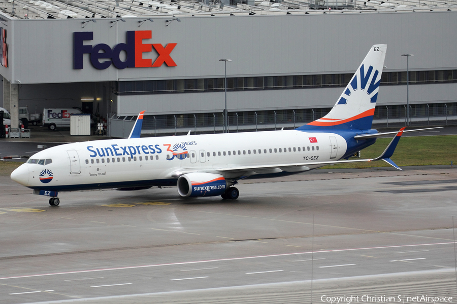 SunExpress Boeing 737-8HC (TC-SEZ) | Photo 367256