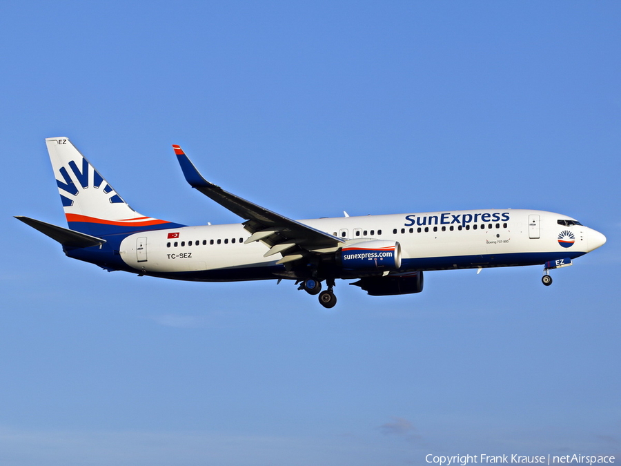 SunExpress Boeing 737-8HC (TC-SEZ) | Photo 121212