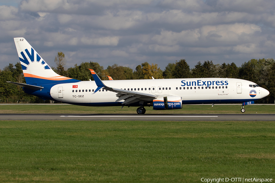 SunExpress Boeing 737-8HC (TC-SEZ) | Photo 531349
