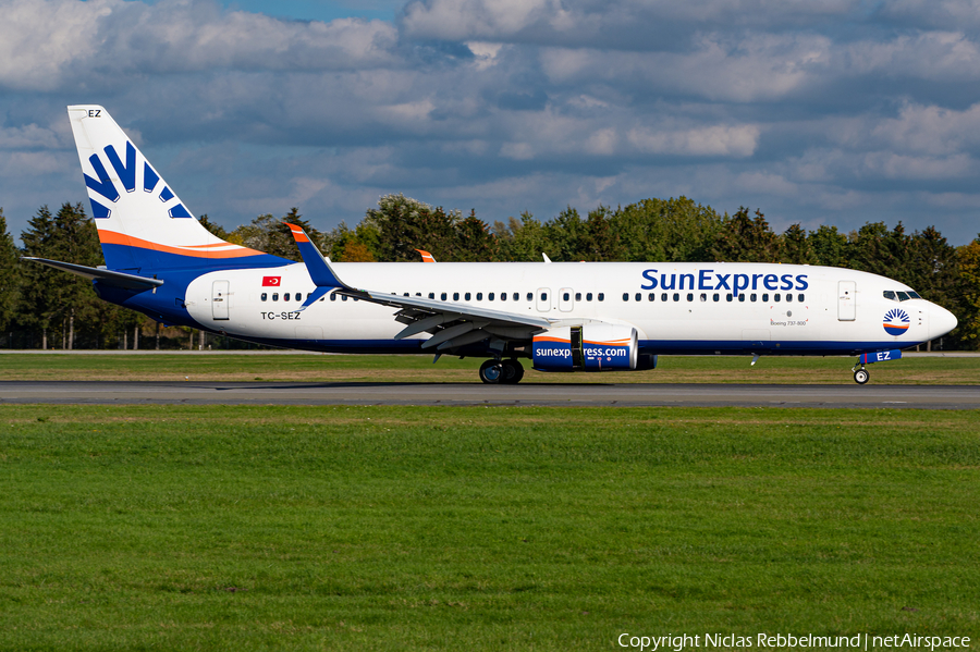 SunExpress Boeing 737-8HC (TC-SEZ) | Photo 531370