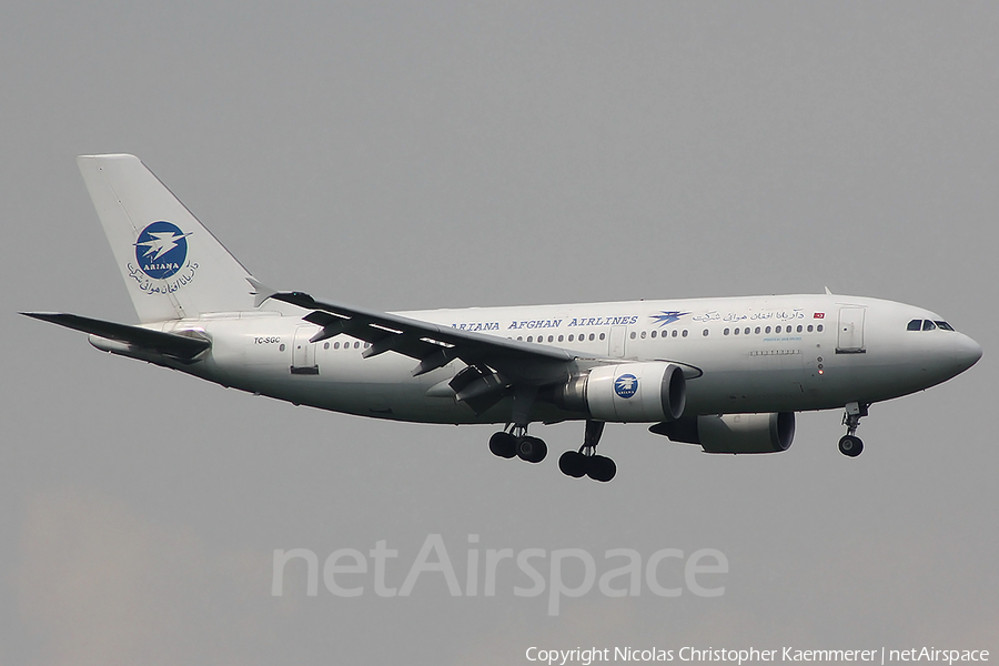 Ariana Afghan Airlines Airbus A310-304 (TC-SGC) | Photo 121852