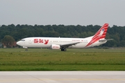 Sky Airlines Boeing 737-4Y0 (TC-SKA) at  Hannover - Langenhagen, Germany