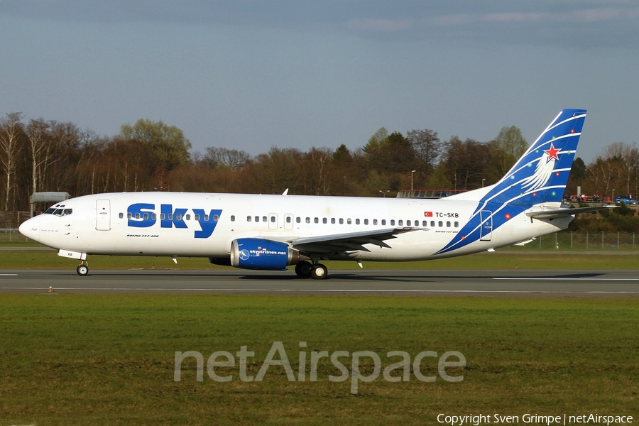 Sky Airlines Boeing 737-430 (TC-SKB) | Photo 11211