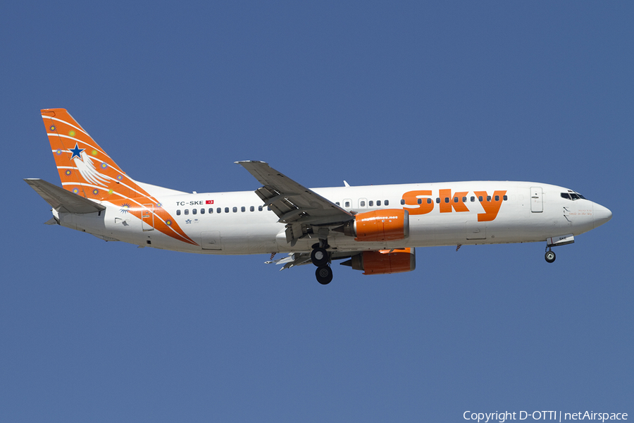 Sky Airlines Boeing 737-4Q8 (TC-SKE) | Photo 390809