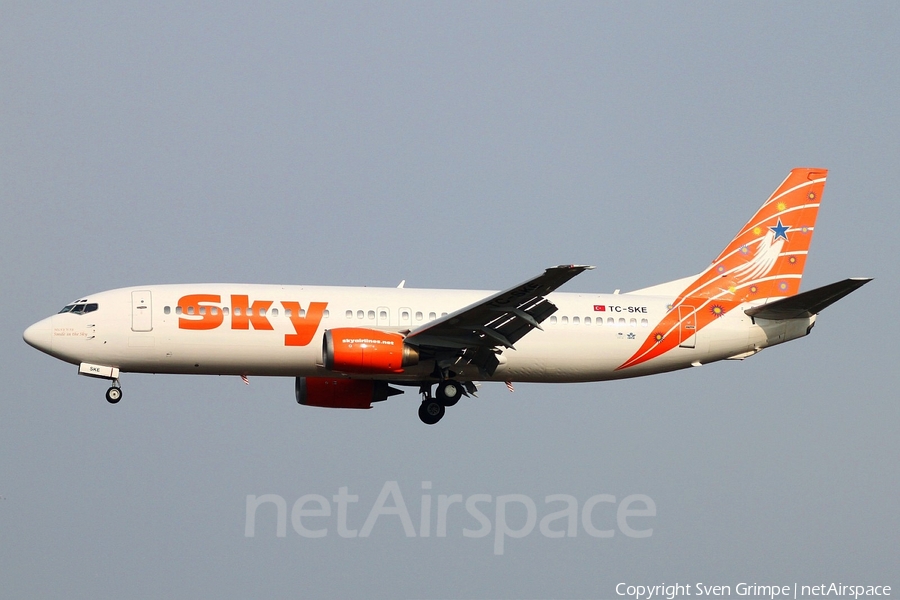 Sky Airlines Boeing 737-4Q8 (TC-SKE) | Photo 11214