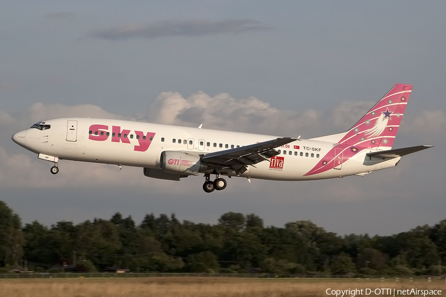 Sky Airlines Boeing 737-4Q8 (TC-SKF) | Photo 163740