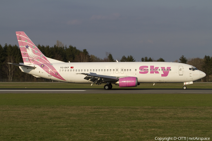 Sky Airlines Boeing 737-4Q8 (TC-SKF) | Photo 287817