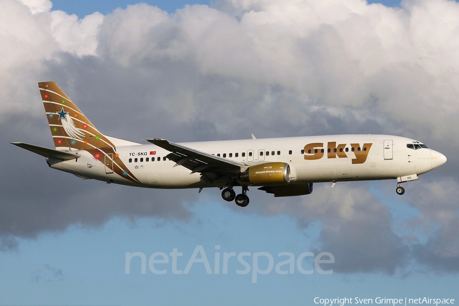 Sky Airlines Boeing 737-4Q8 (TC-SKG) | Photo 11218