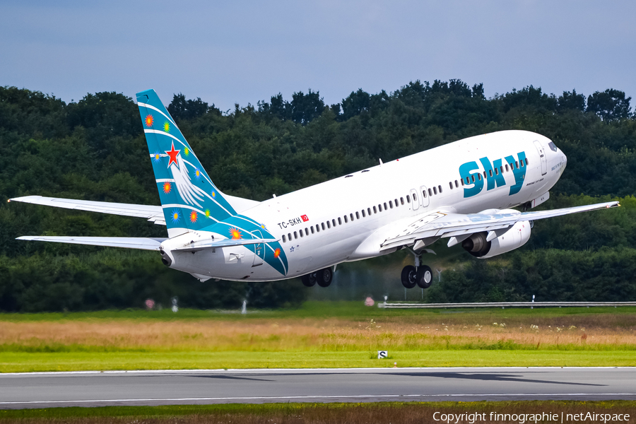 Sky Airlines Boeing 737-8BK (TC-SKH) | Photo 448501