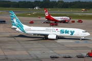 Sky Airlines Boeing 737-8BK (TC-SKH) at  Hamburg - Fuhlsbuettel (Helmut Schmidt), Germany