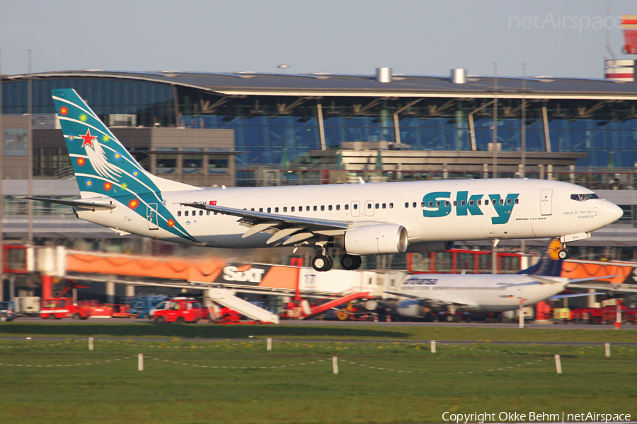 Sky Airlines Boeing 737-8BK (TC-SKH) | Photo 52991