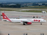 Sky Airlines Airbus A321-231 (TC-SKI) at  Stuttgart, Germany