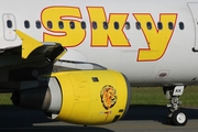Sky Airlines Airbus A320-211 (TC-SKK) at  Hamburg - Fuhlsbuettel (Helmut Schmidt), Germany