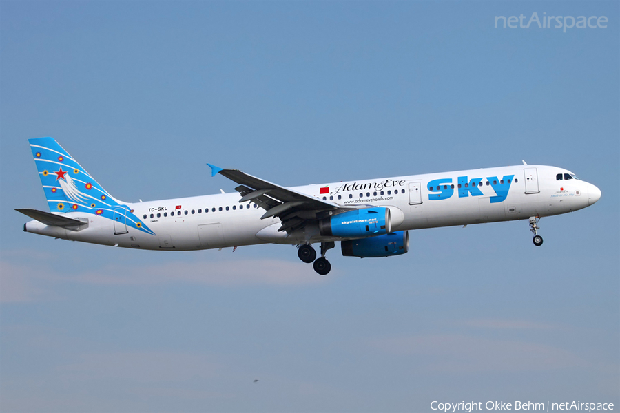Sky Airlines Airbus A321-231 (TC-SKL) | Photo 52992