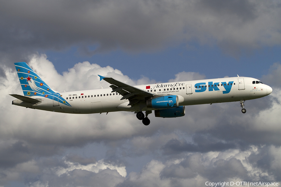 Sky Airlines Airbus A321-231 (TC-SKL) | Photo 292762