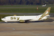 Sky Airlines Boeing 737-49R (TC-SKM) at  Hamburg - Fuhlsbuettel (Helmut Schmidt), Germany