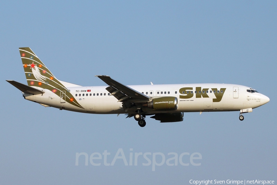 Sky Airlines Boeing 737-49R (TC-SKM) | Photo 35375