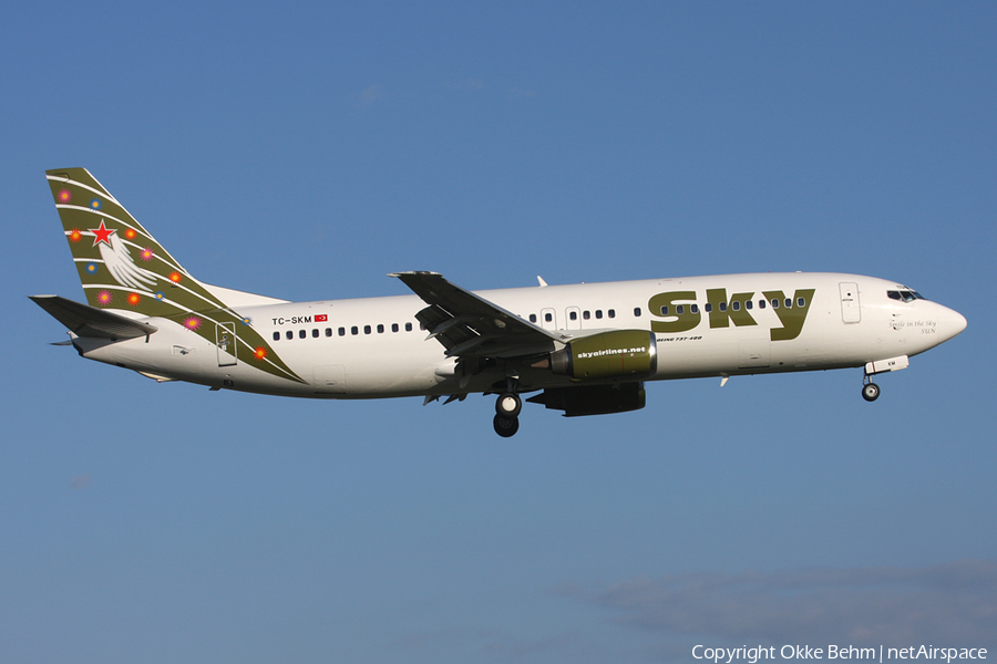 Sky Airlines Boeing 737-49R (TC-SKM) | Photo 36430