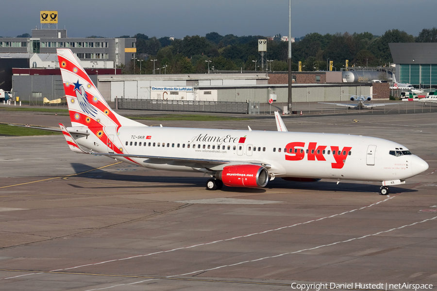 Sky Airlines Boeing 737-83N (TC-SKR) | Photo 537626