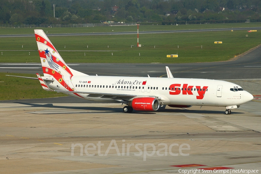 Sky Airlines Boeing 737-83N (TC-SKR) | Photo 11235
