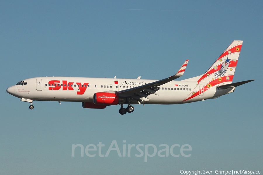Sky Airlines Boeing 737-83N (TC-SKR) | Photo 36101