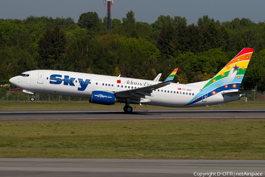 Sky Airlines Boeing 737-83N (TC-SKS) | Photo 359171