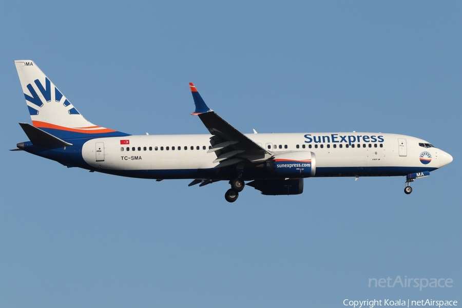 SunExpress Boeing 737-8 MAX (TC-SMA) | Photo 602780
