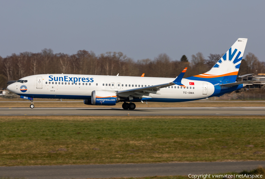 SunExpress Boeing 737-8 MAX (TC-SMA) | Photo 500603