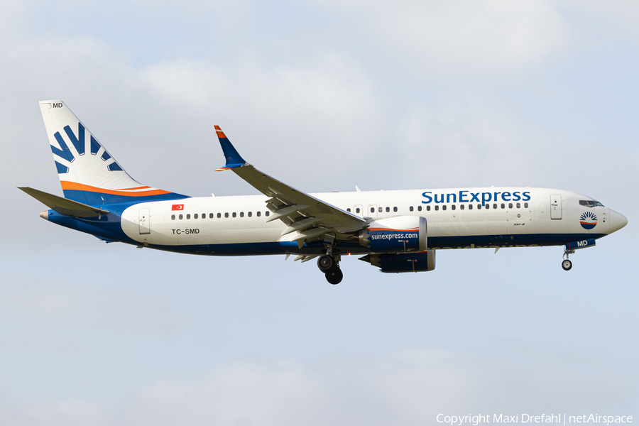 SunExpress Boeing 737-8 MAX (TC-SMD) | Photo 492279