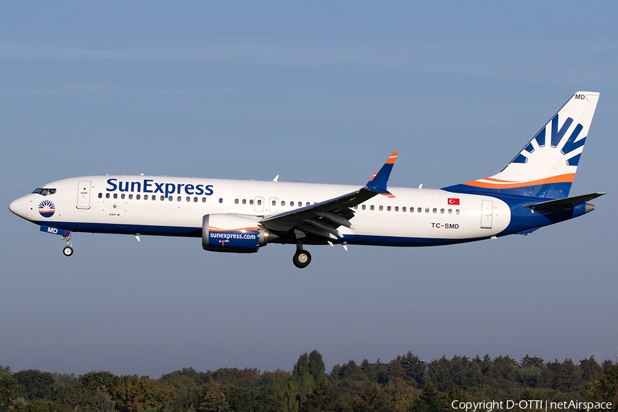 SunExpress Boeing 737-8 MAX (TC-SMD) | Photo 530279
