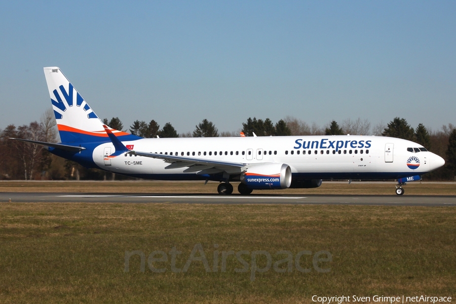 SunExpress Boeing 737-8 MAX (TC-SME) | Photo 498378