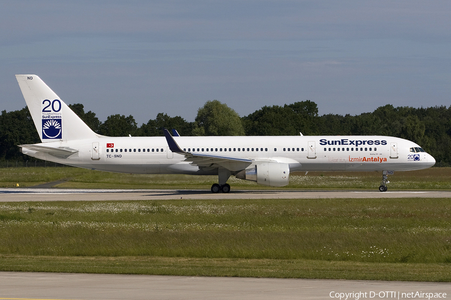 SunExpress Boeing 757-2Q8 (TC-SND) | Photo 275180