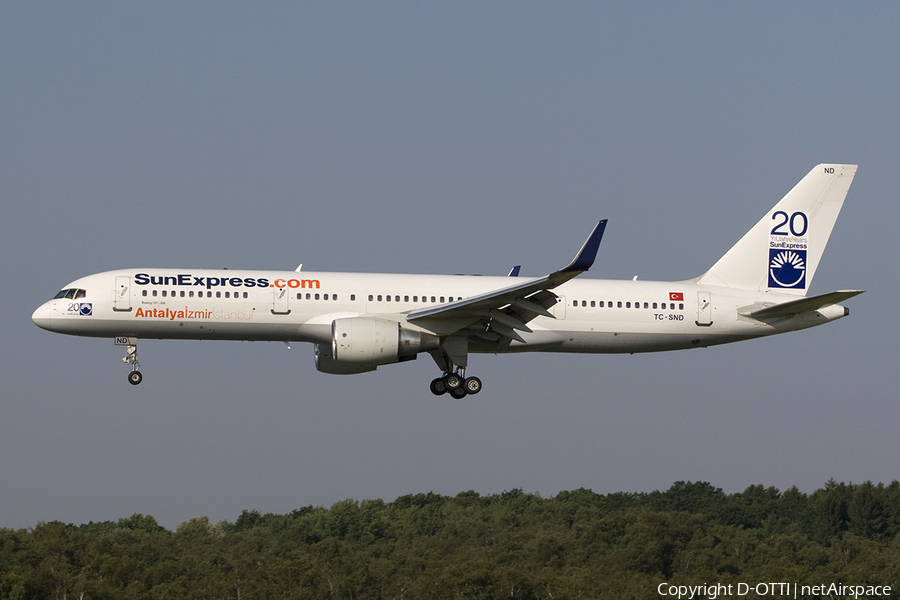 SunExpress Boeing 757-2Q8 (TC-SND) | Photo 277338