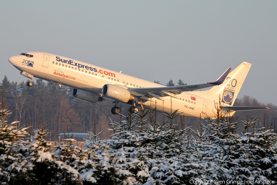 SunExpress Boeing 737-8HX (TC-SNE) | Photo 16577