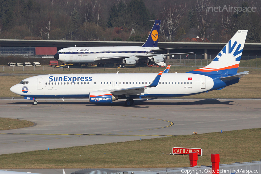 SunExpress Boeing 737-8HX (TC-SNE) | Photo 42677