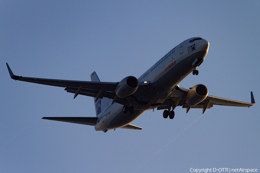 SunExpress Boeing 737-8HC (TC-SNF) | Photo 391767