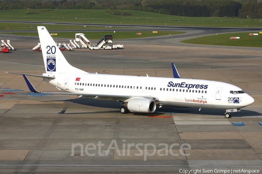 SunExpress Boeing 737-8HC (TC-SNF) | Photo 16568