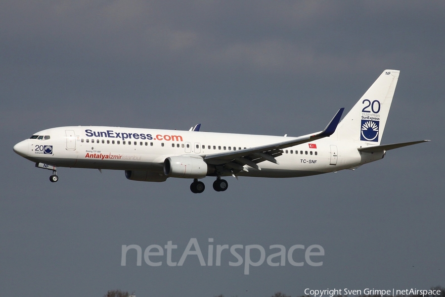 SunExpress Boeing 737-8HC (TC-SNF) | Photo 25541