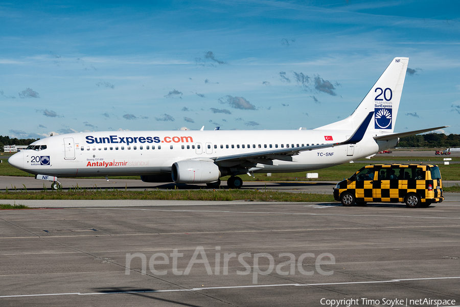 SunExpress Boeing 737-8HC (TC-SNF) | Photo 32337