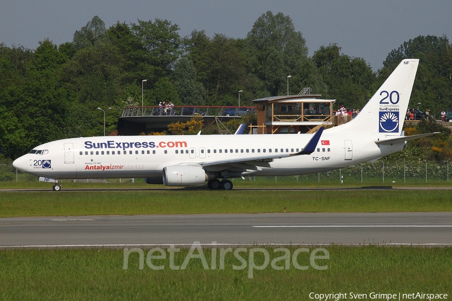 SunExpress Boeing 737-8HC (TC-SNF) | Photo 65878