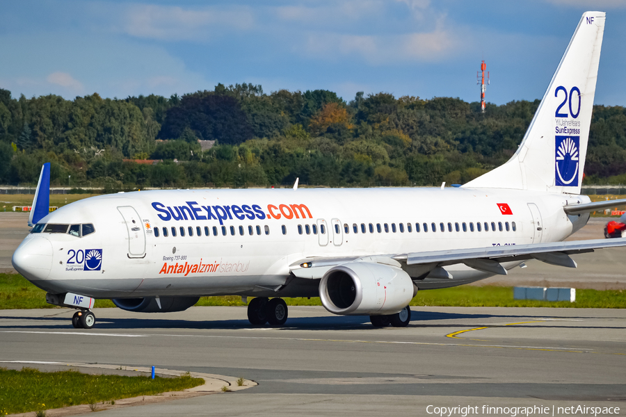 SunExpress Boeing 737-8HC (TC-SNF) | Photo 495795